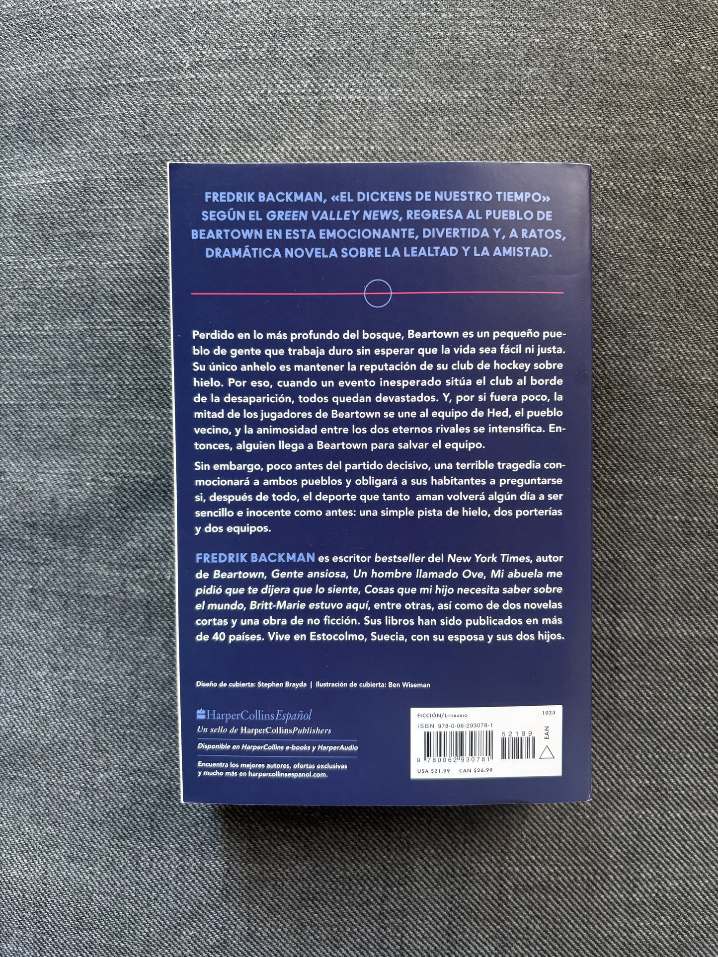 Nosotros contra todos, Fredrik Backman
