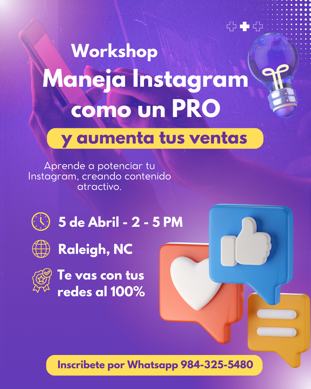 Workshop: Instagram para Small Business